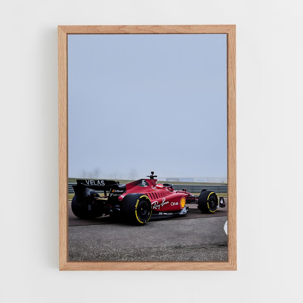 Poster Ferrari Incarnée – affiche Voitures de Formule 1 (vue 4)